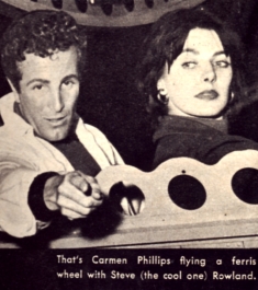 Steve Rowland with Carmen Phillips