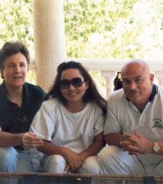 Steve with Kimera and Raymond Nakachian